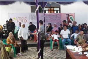 Pengobatan gratis sadulur Toto